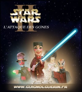 Guignol Star Wars, parodie de l'attaque des clones